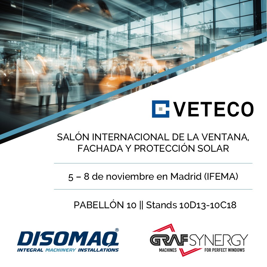 Feria VETECO 2024 invitación GRAF + DISOMAQ